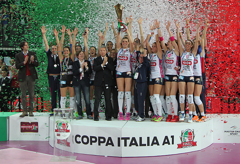 Complimenti Alle Campionesse D’Italia Di Pallavolo