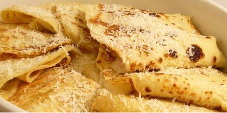 Crespelle Con Salame Vecchio Varzi DOP E Indivia