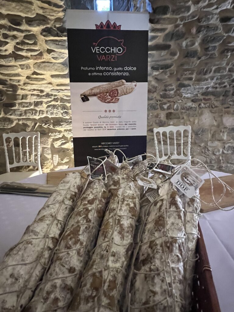 I Salami Vecchio Varzi DOP partecipano al Girone dei Golosi nelle cantine storiche di Varzi