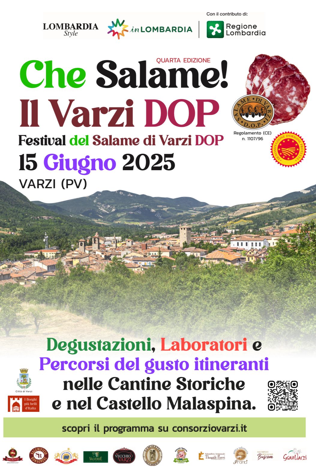 Torna Il Festival Del Salame Di Varzi DOP